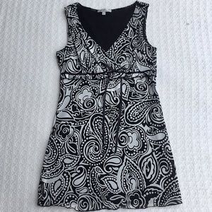 MOA MOA FULLY LINED DRESS W EMPIRE WAIST RUFFLE